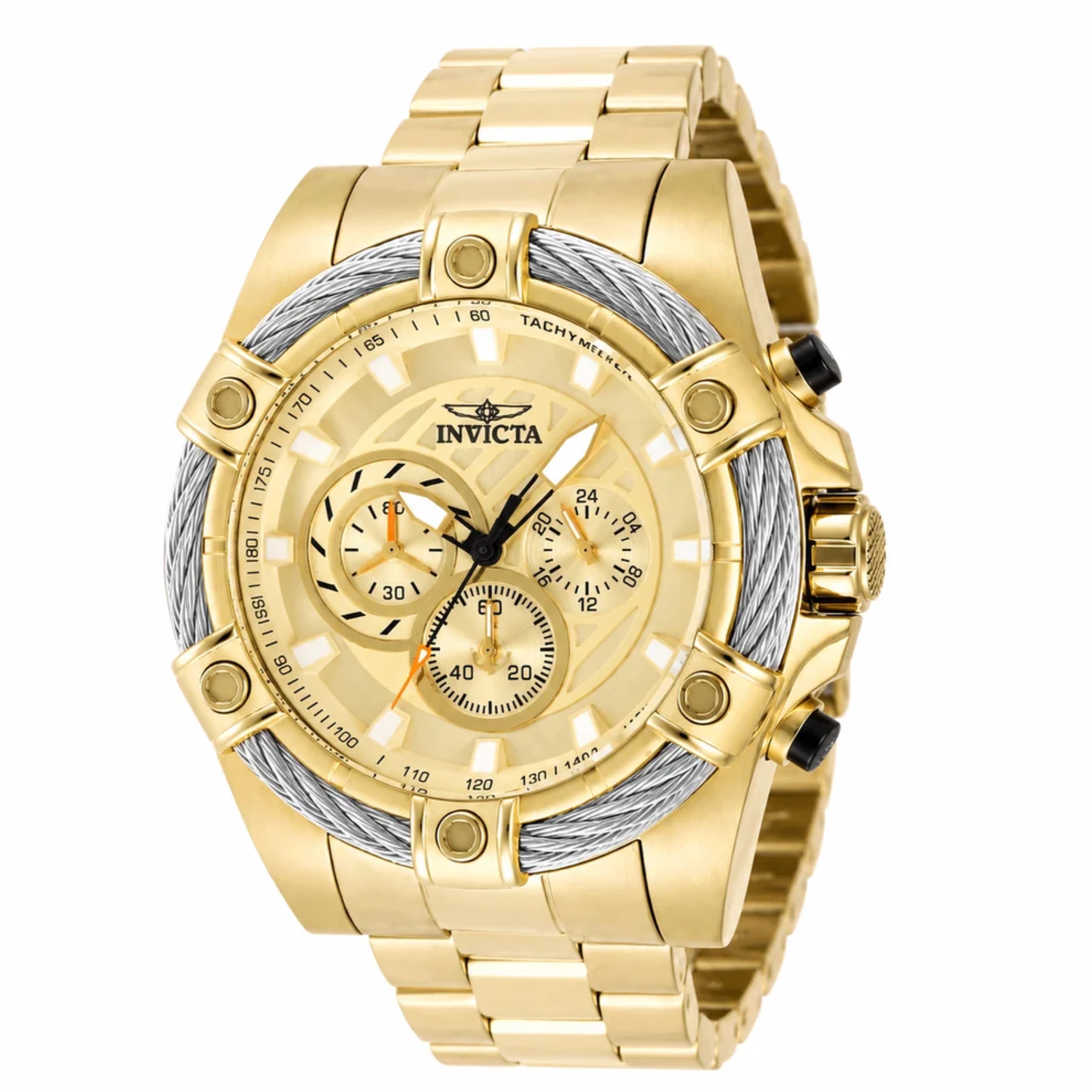 Invicta Bolt Valkir Watch  Gold - 52mm