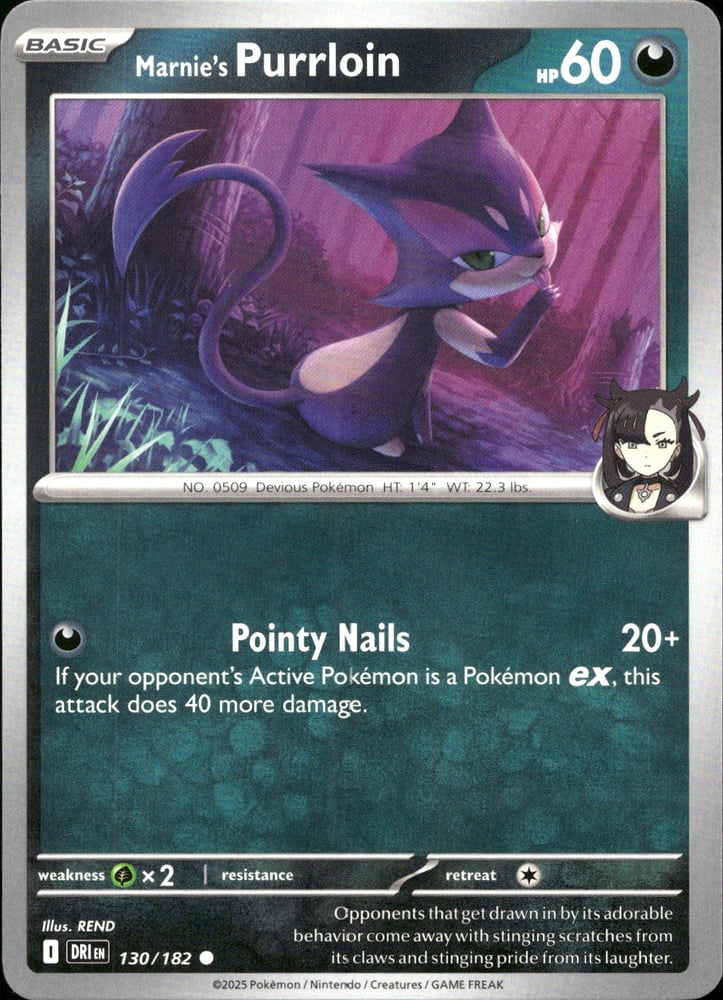 Marnie's Purrloin - SV10 130/182
