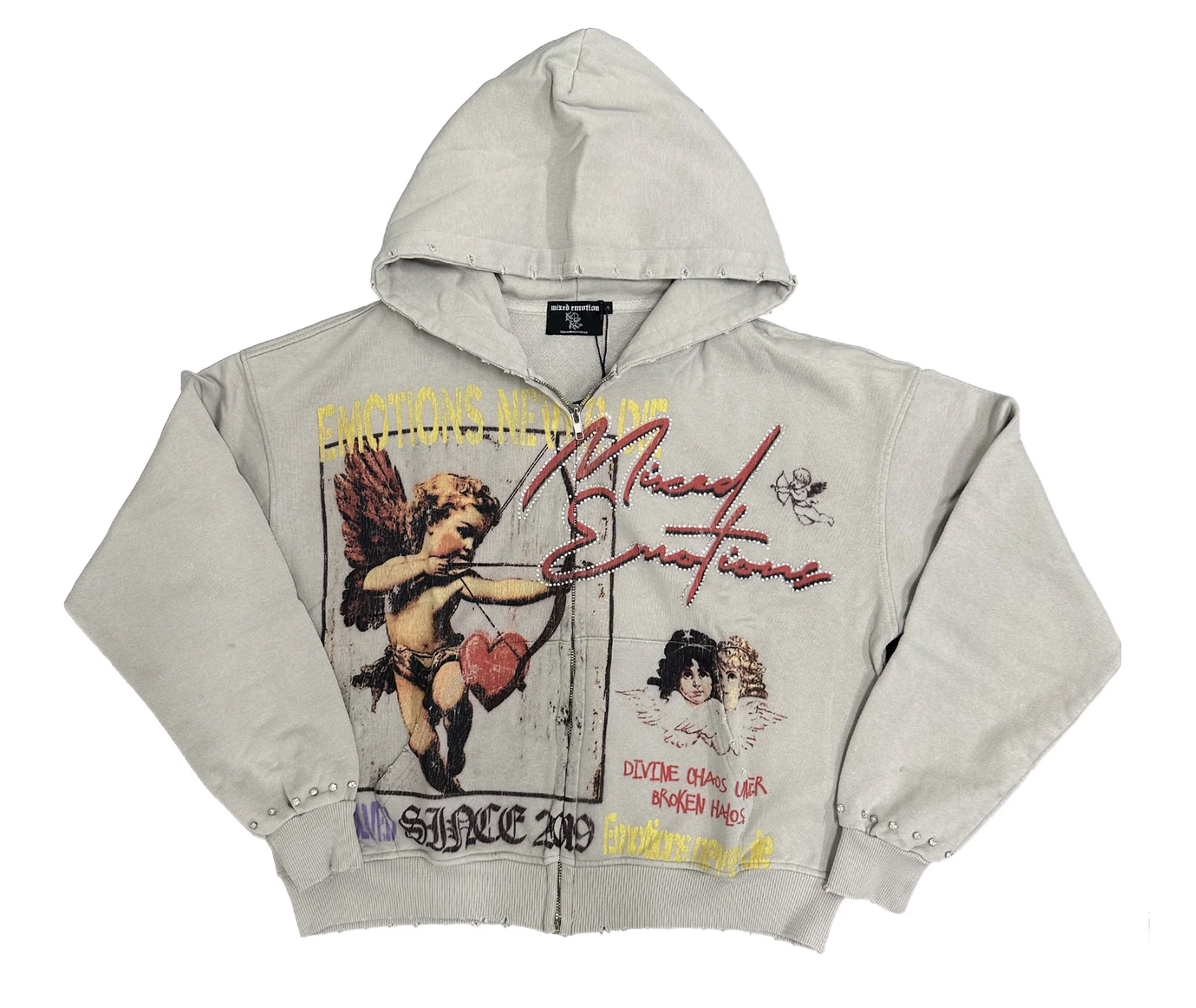 MIXED EMOTION “Broken Halo” Hoodie