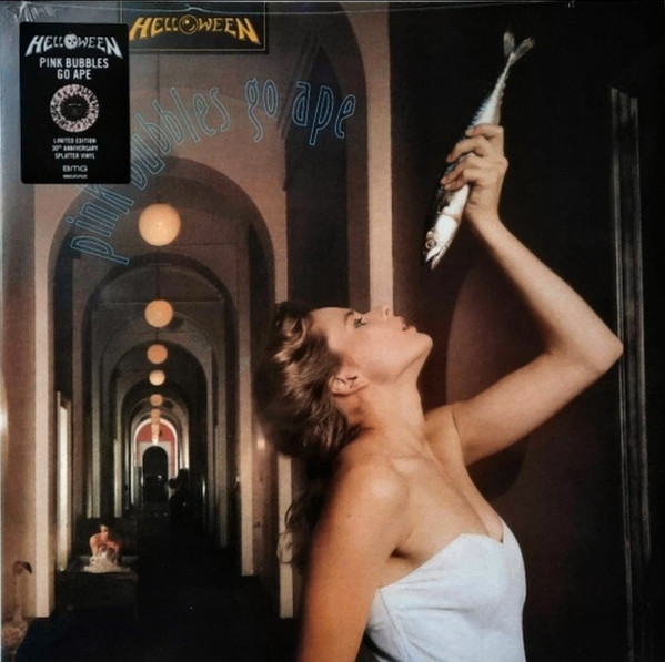 Helloween - Pink Bubbles Go Ape album cover