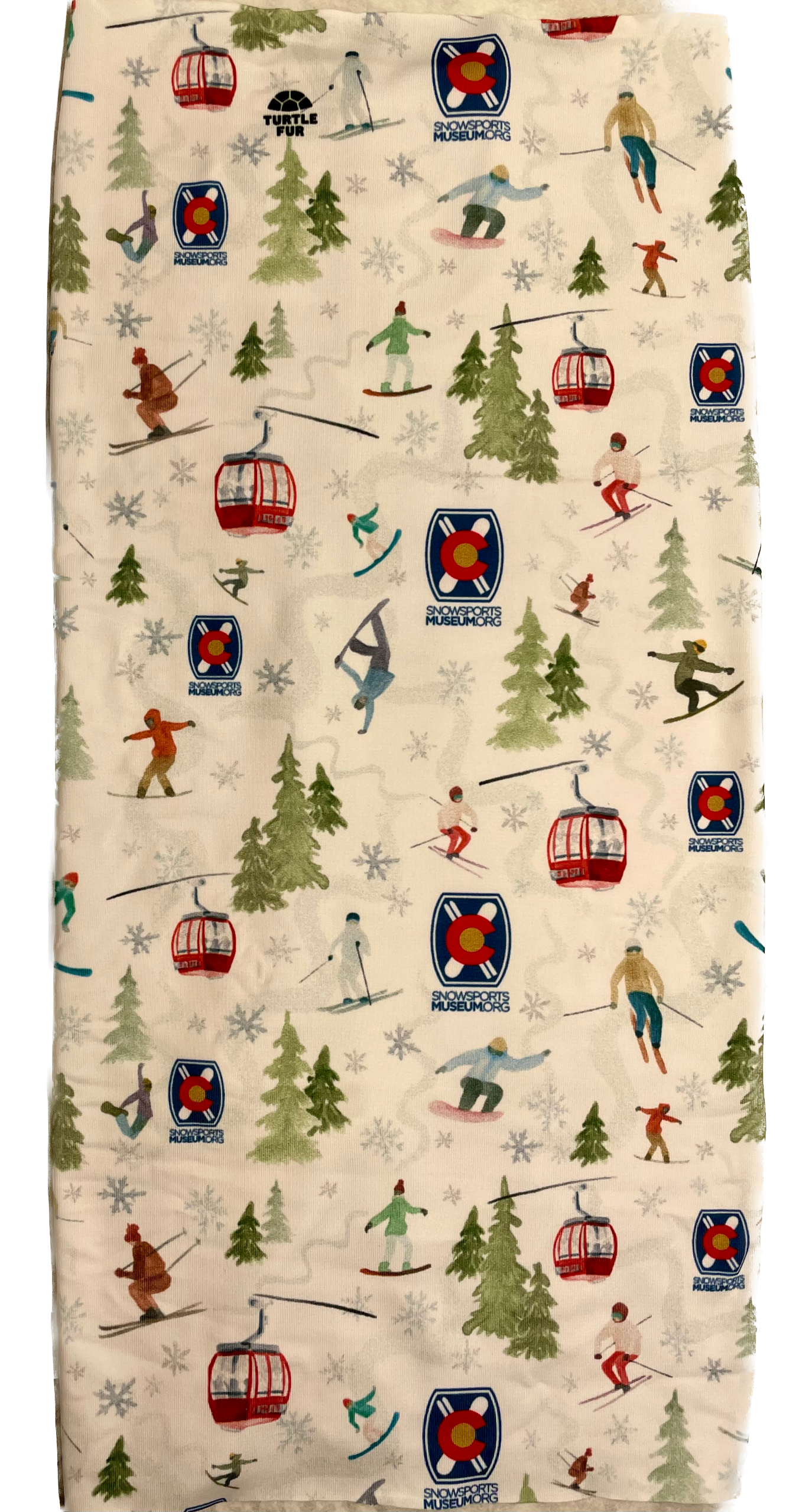 Colorado Snowsports Museum Neck Gaiter by Turtle Fur