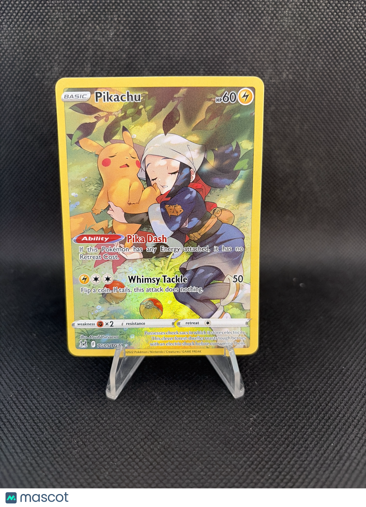 2022 Lost Origin Pikachu Holo TG05/TG30