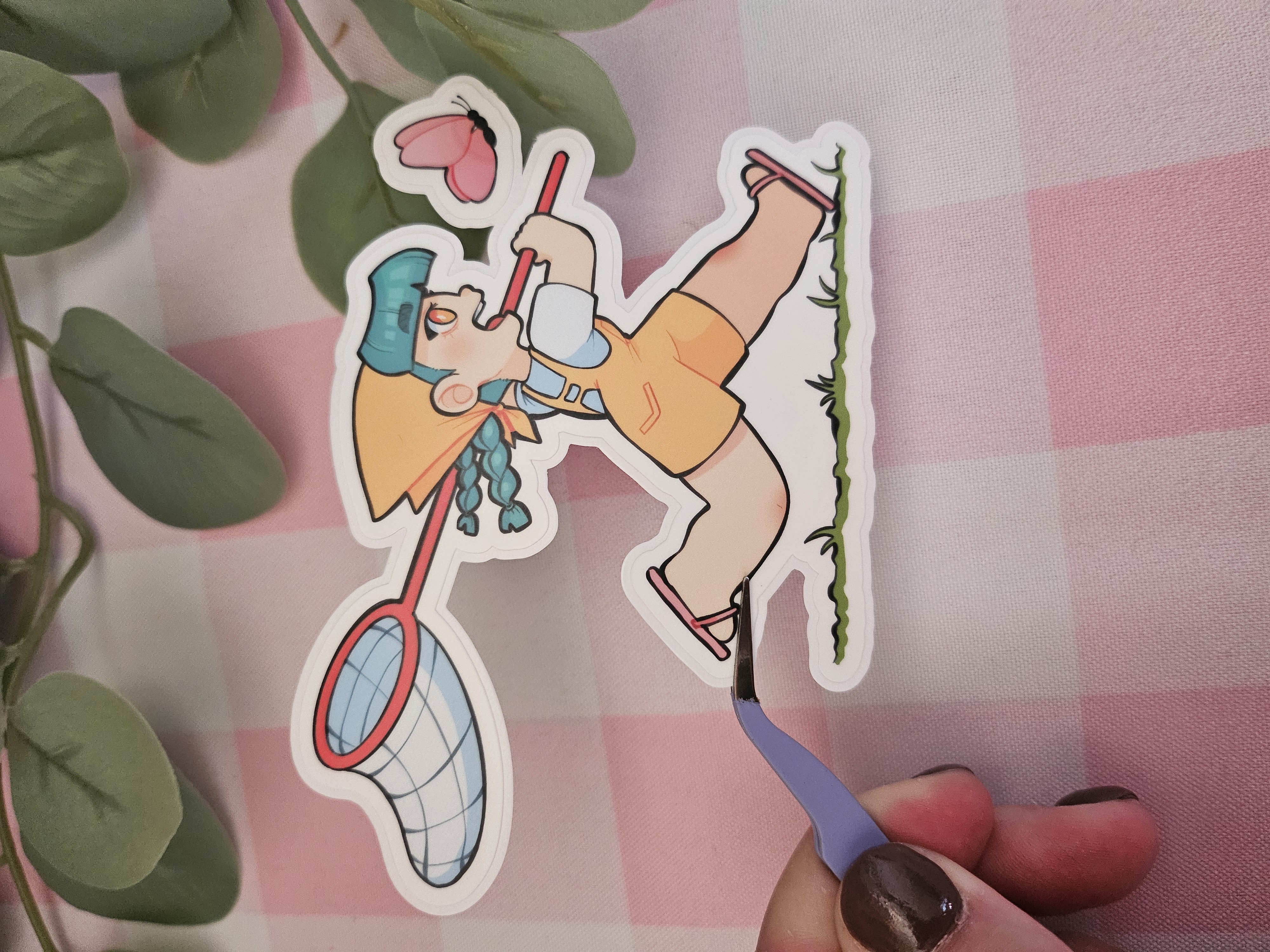 Juno Runner Die Cut Sticker