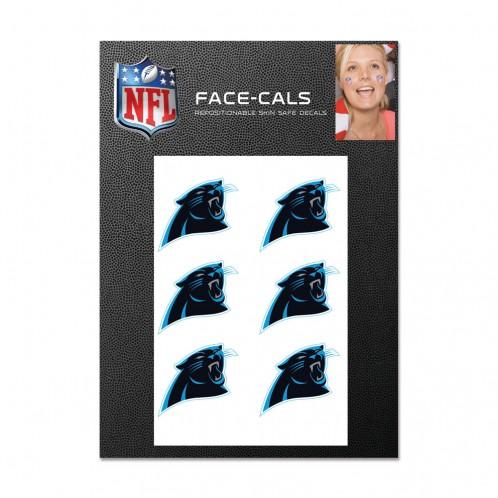 Carolina Panthers Face Cals Tattoos