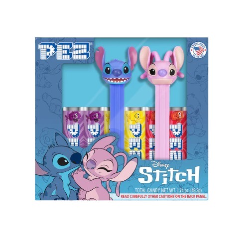 PEZ Lilo Stitch Twin Pack Gift Set 2 Dispenser 6 Rolls