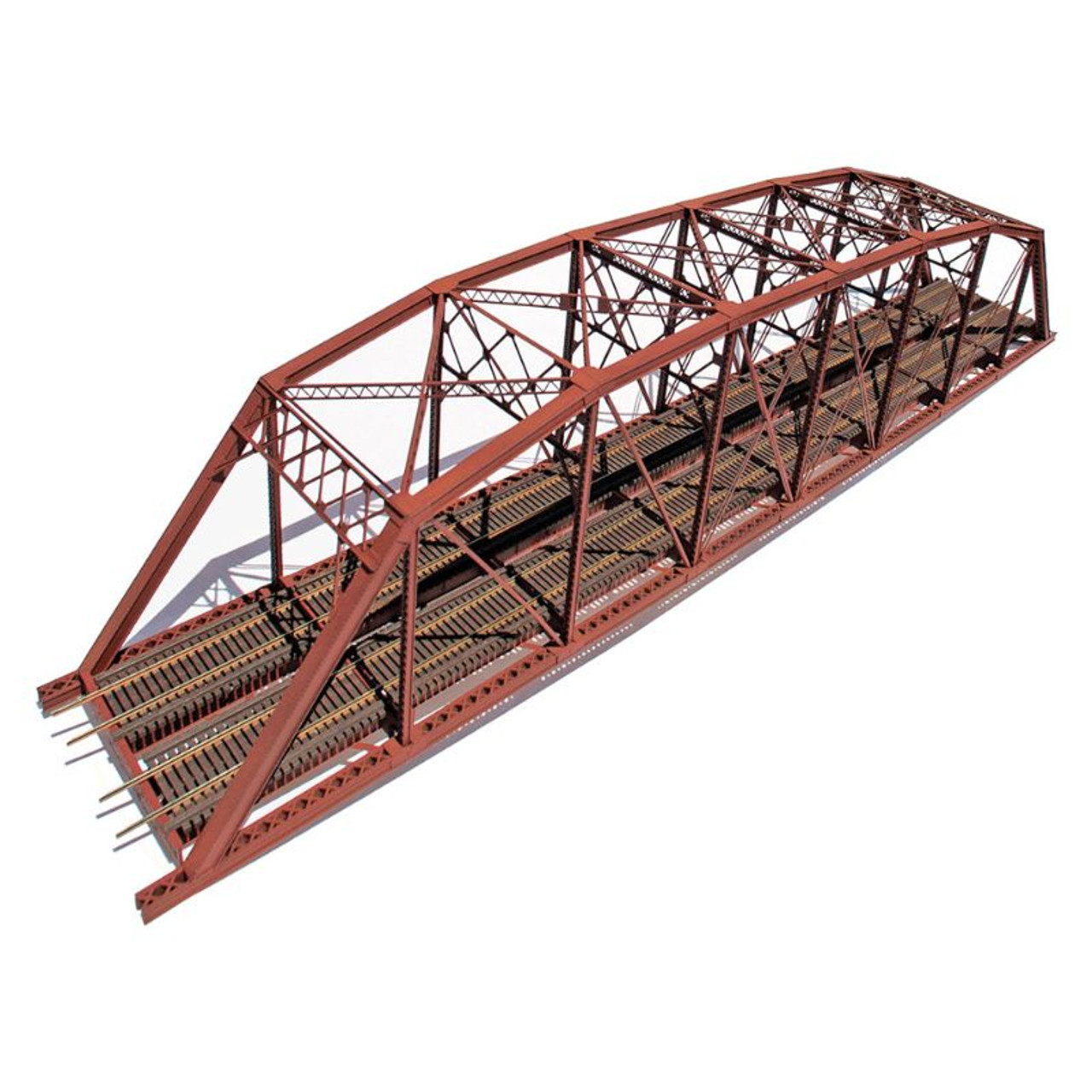 200' Parker Hybrid Double Track Truss Bridge