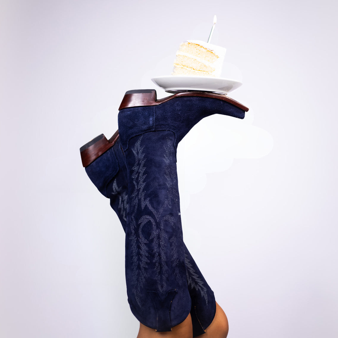Mayra Blue Suede - PRE ORDER NOW