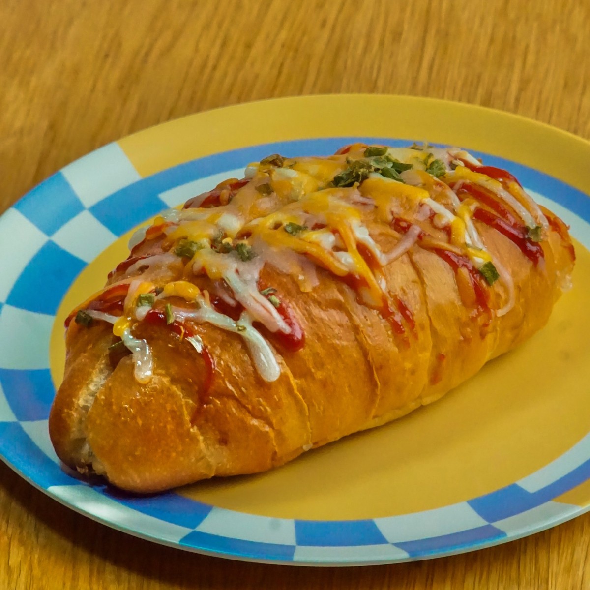 Ham&Cheese SeaSalt Roll — HoneyMe Bakery, Bellevue