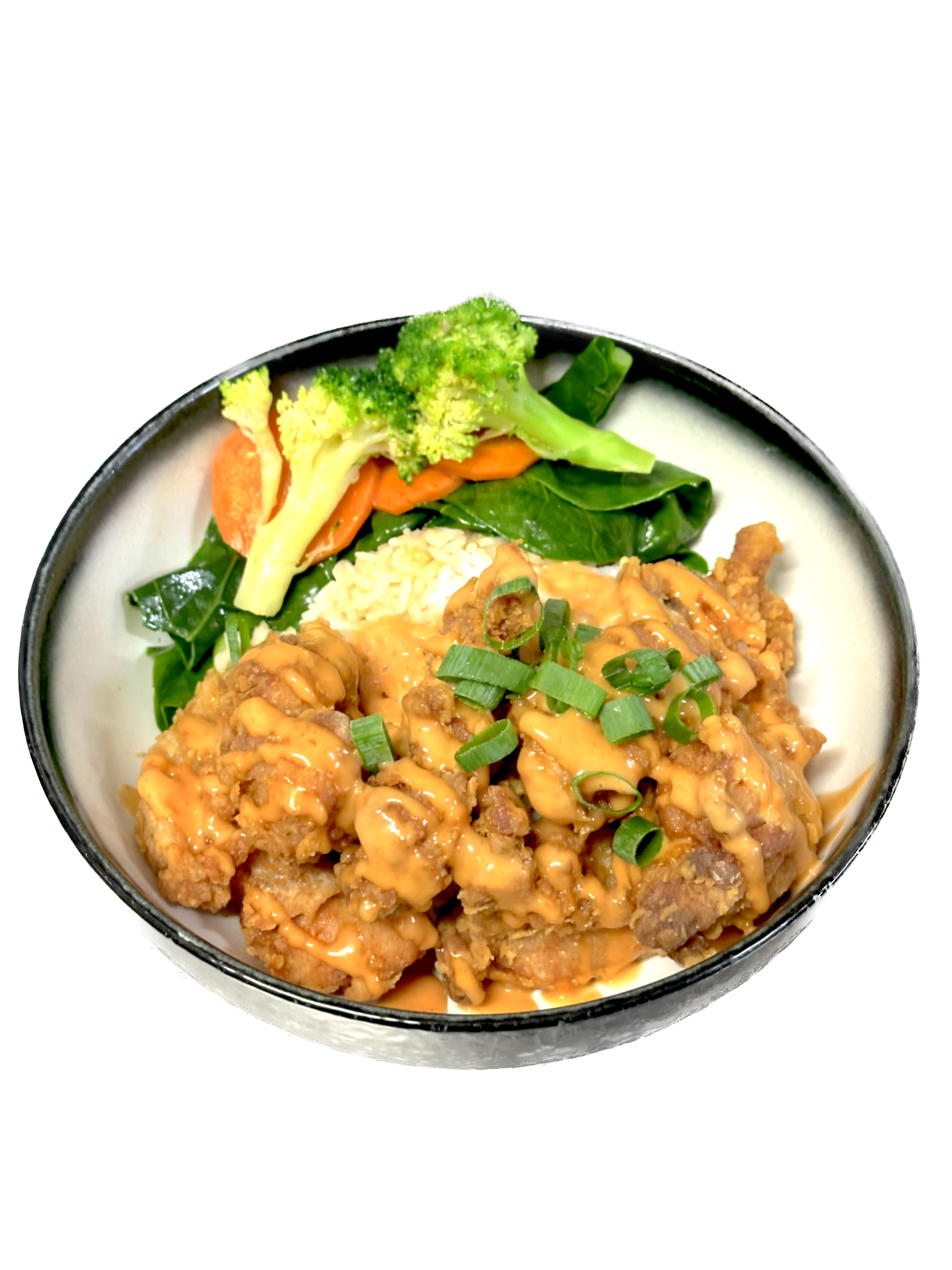 Karaage Chicken with Spicy Mayo & Rice