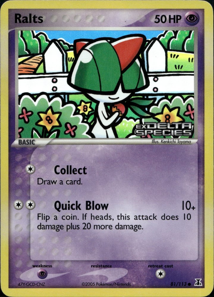 Ralts - EX11 81/113