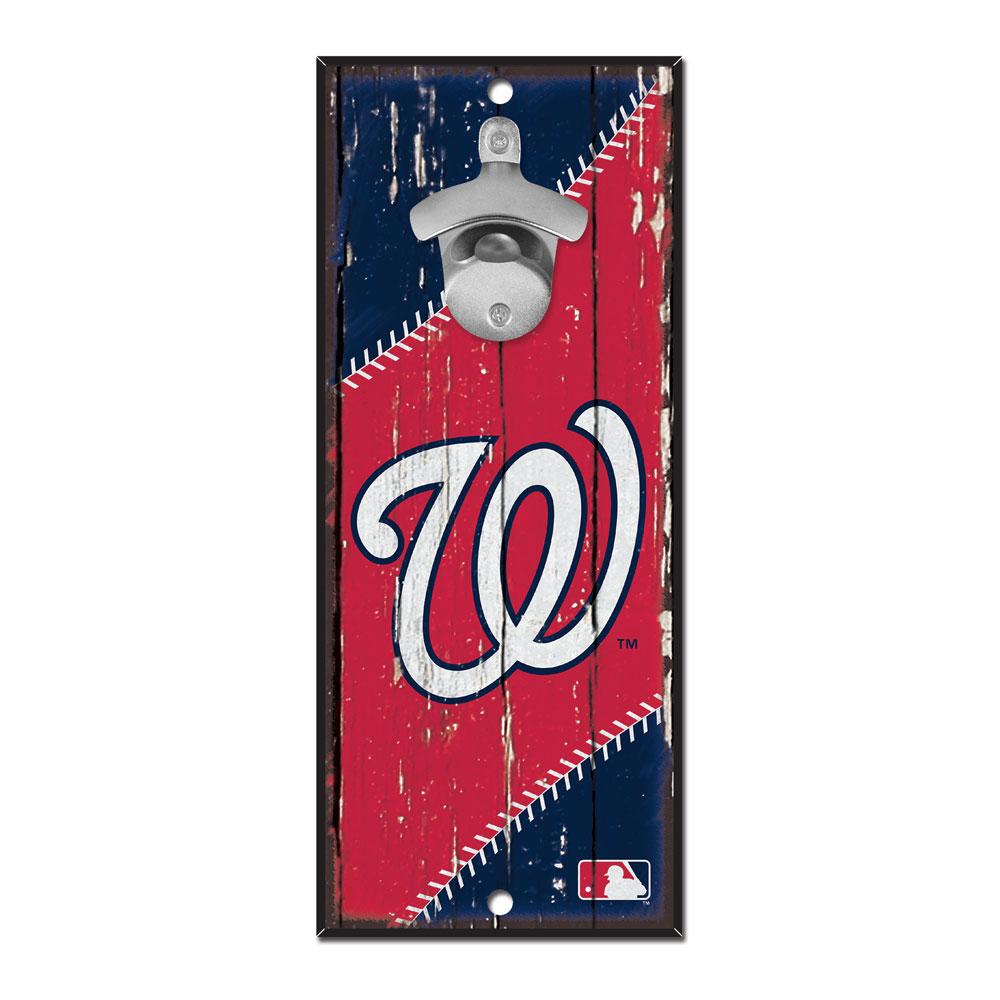 Washington Nationals Wood Bottle Opener 5x11"