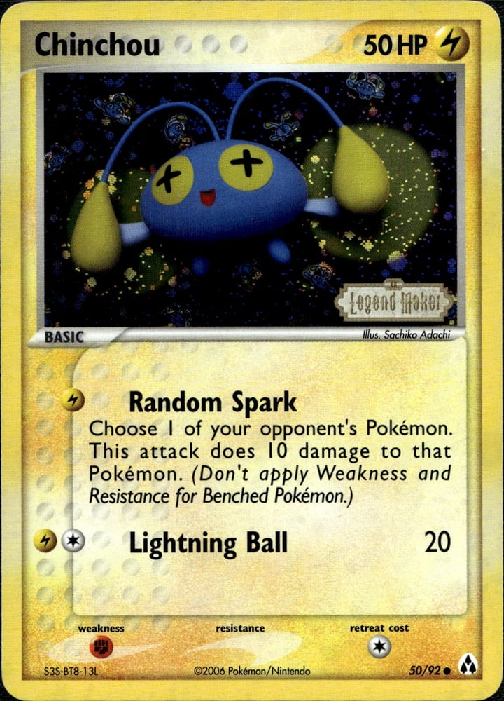 Chinchou - EX12 50/92