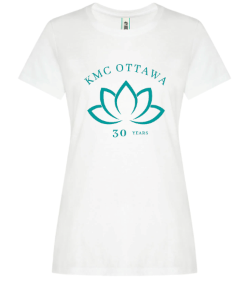 Ladies White KMCO Tee Shirt