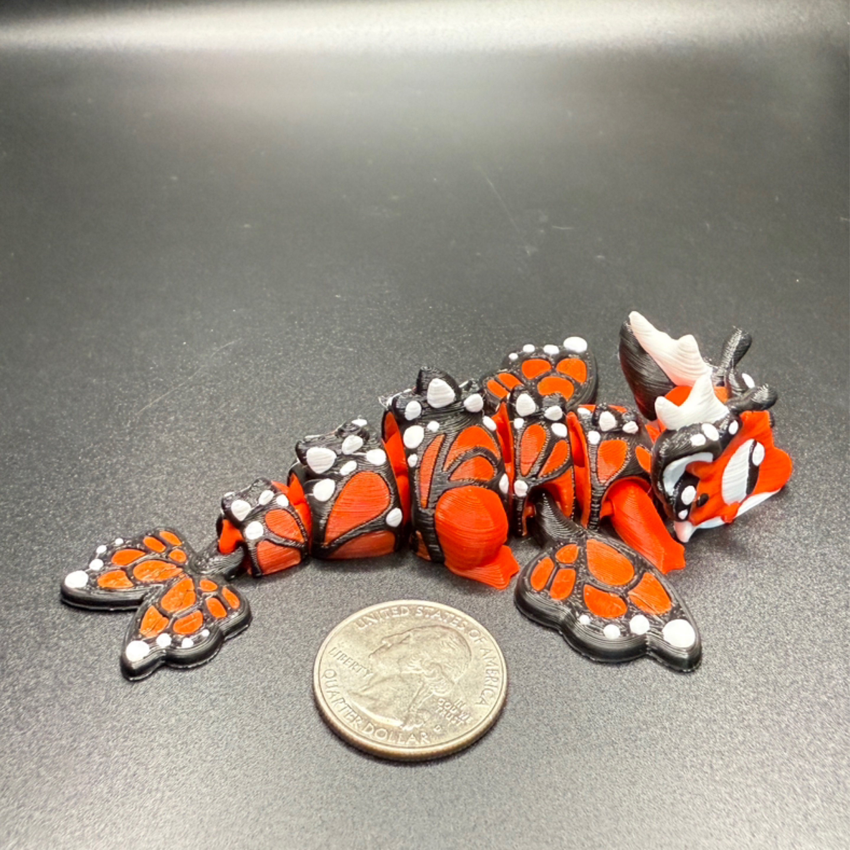 Monarch butterfly dragon
