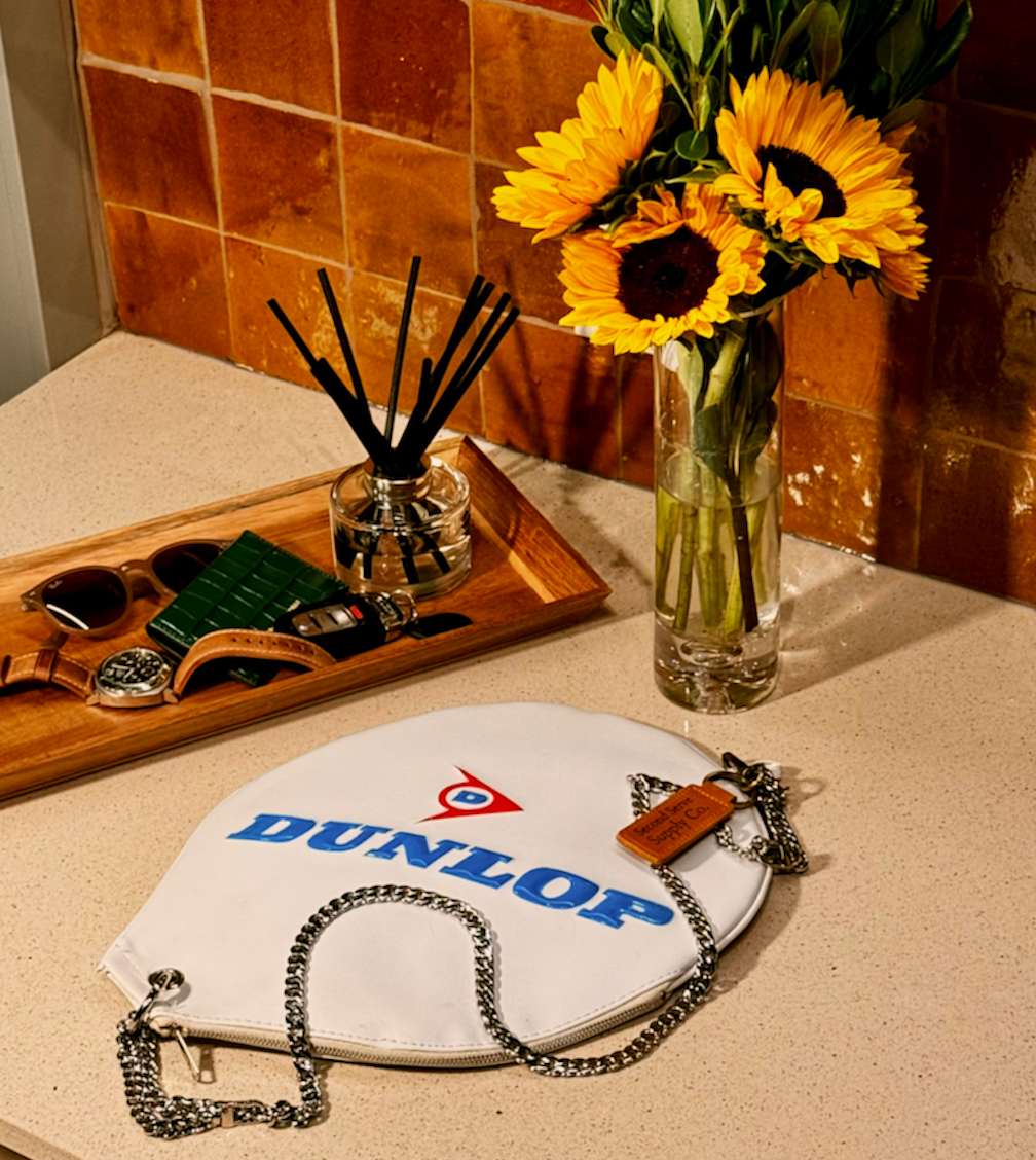 White Dunlop Circa 1980's Second Serve