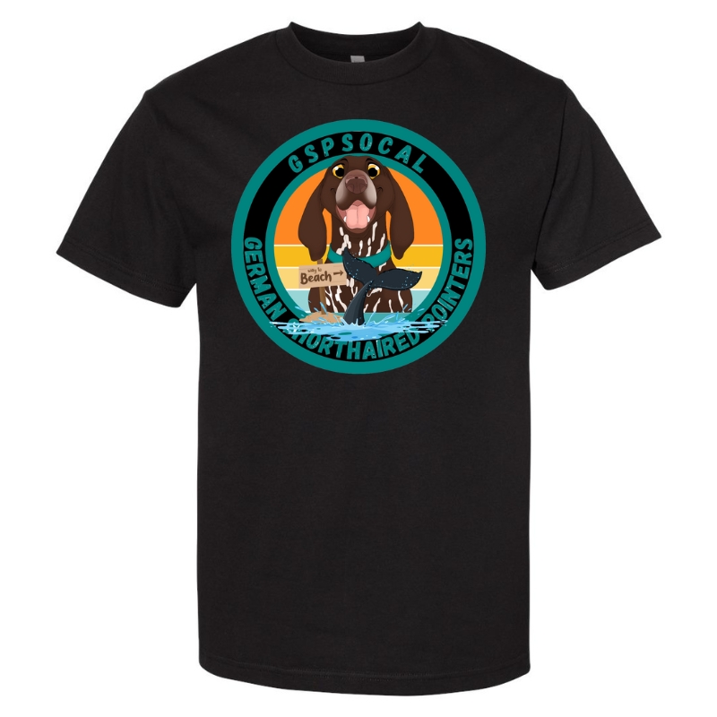 Southern California German Shorthaired Pointer Black Shirt