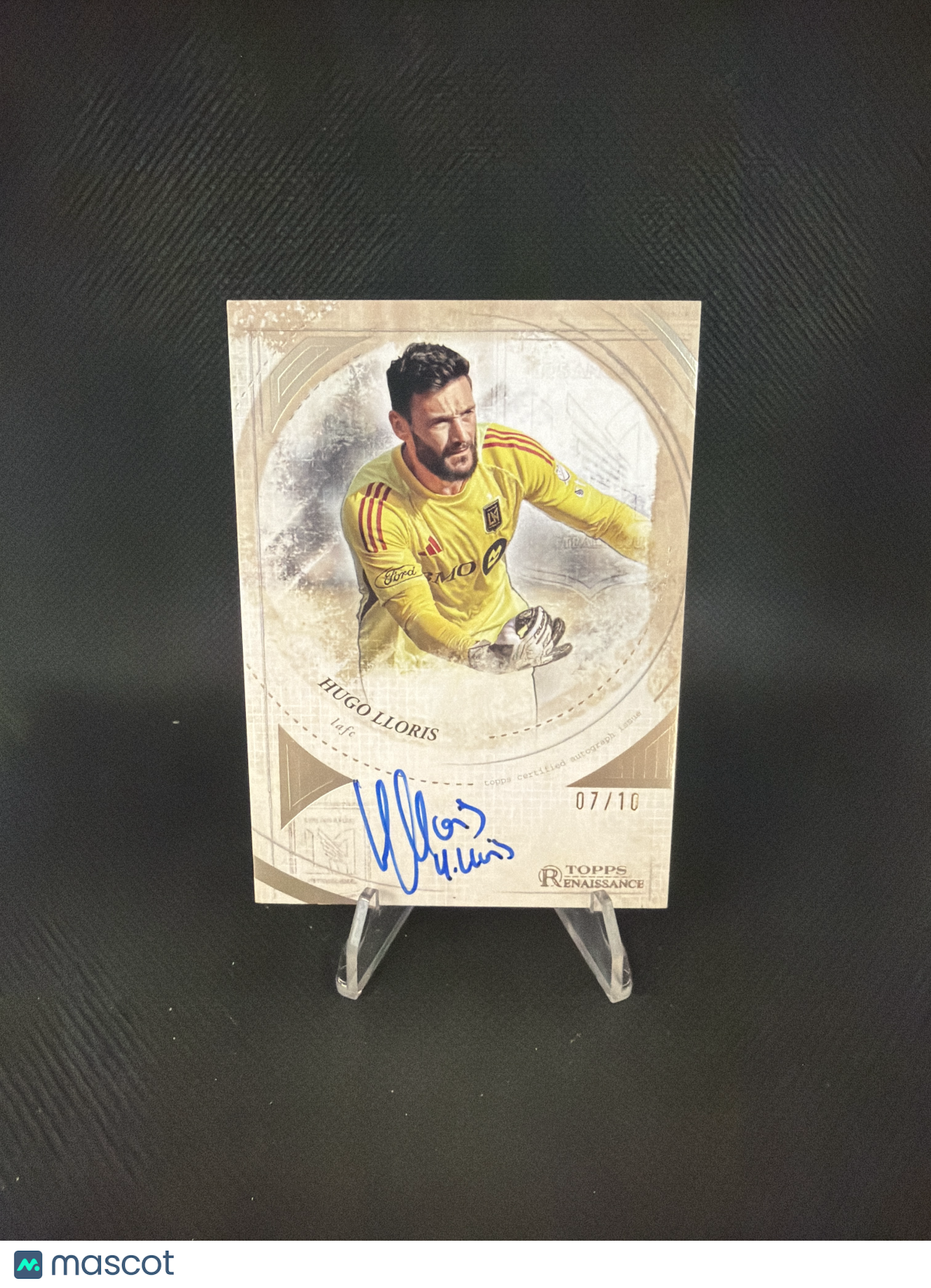 2025 Topps Renaissance MLS Hugo Lloris Auto /10