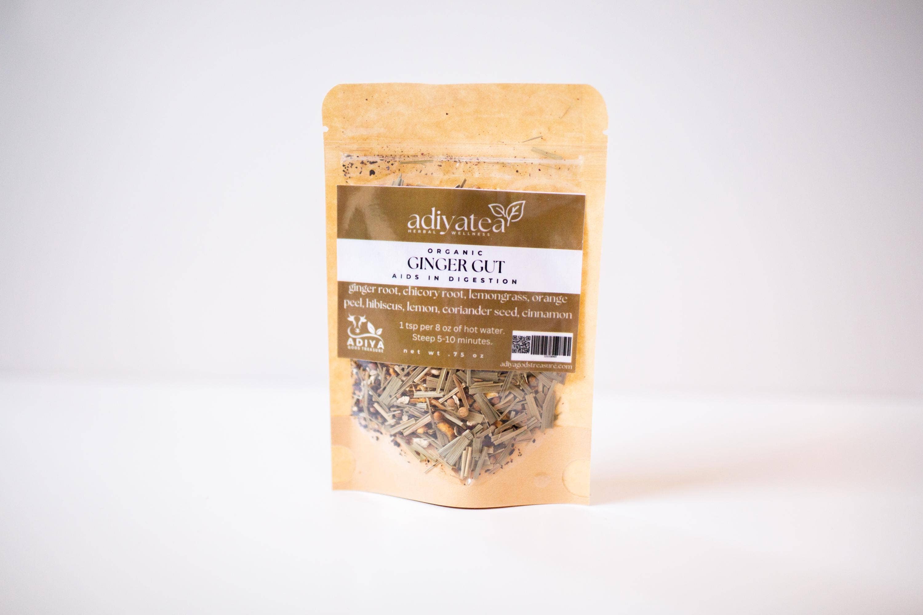 Adiya - Ginger Gut Tea Organic Herbal