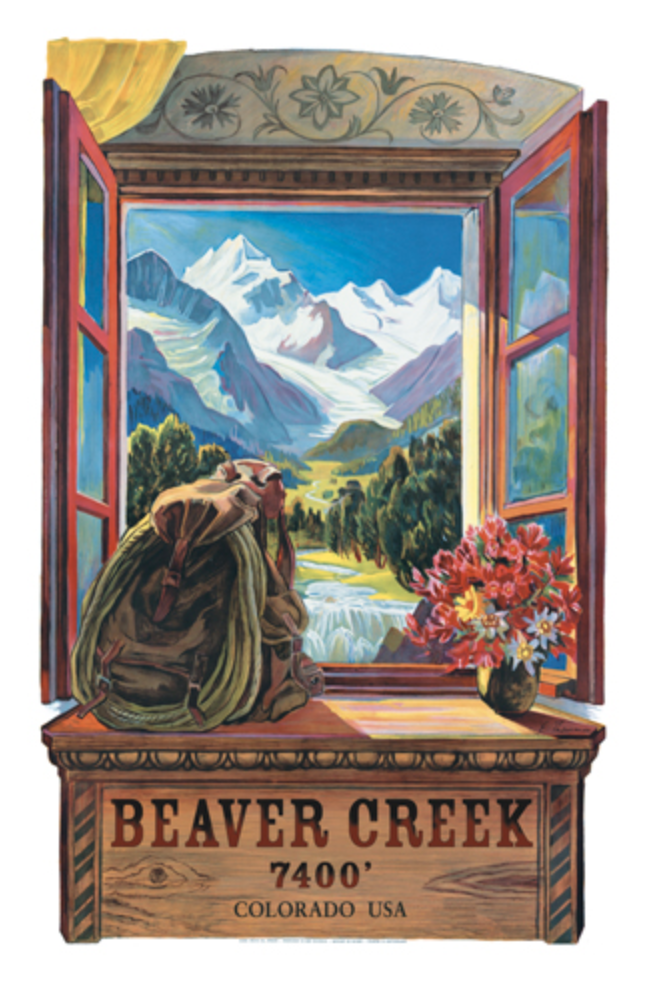 Beaver Creek Rucksack Poster