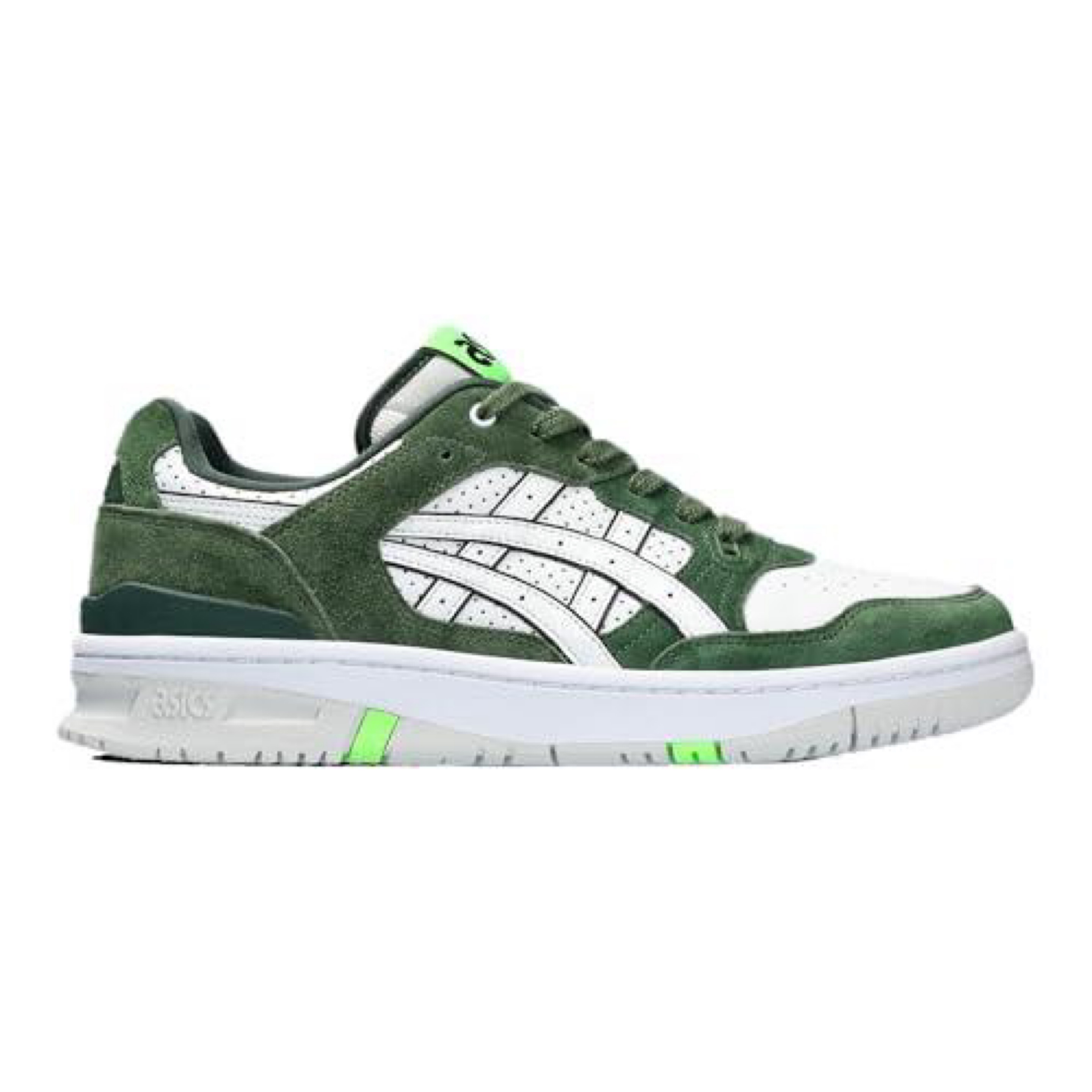 ASICS Ex89  (White/Olive) Sz-10M