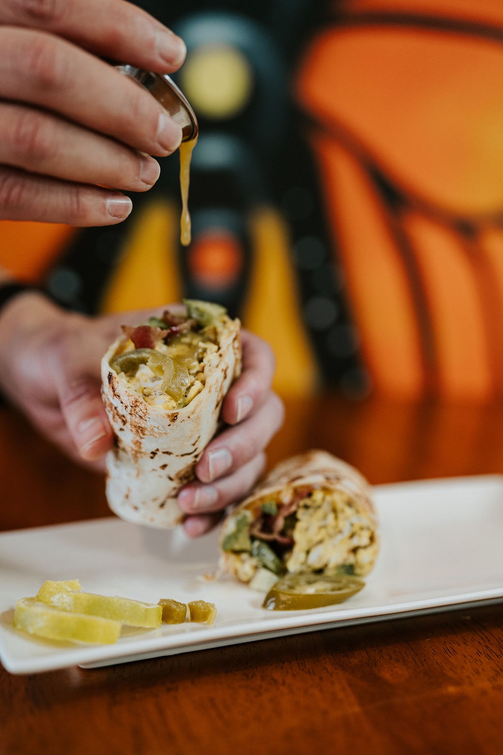 Egg and Cheese Burrito