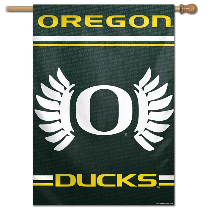 Oregon Ducks Wings Edition Vertical Banner 28x40"