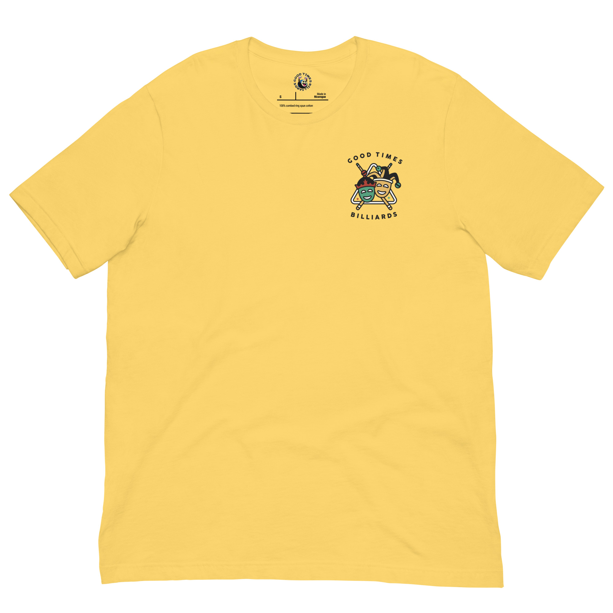 “Shoot Straight” Snake Good Times Billiards T-Shirt thumbnail 2