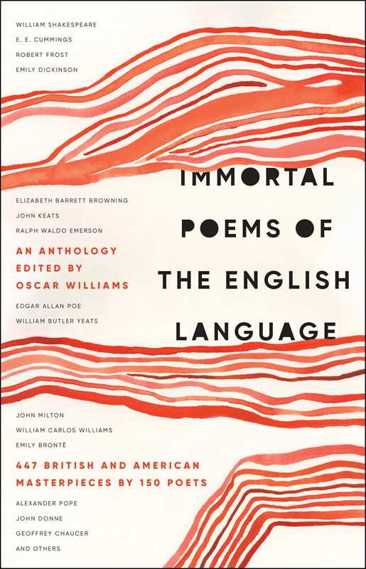 Immortal Poems of the English Language by Oscar Williams: Paperback; 592 pages, English