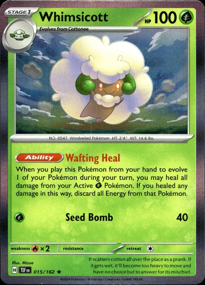 Whimsicott - SV05 15/162