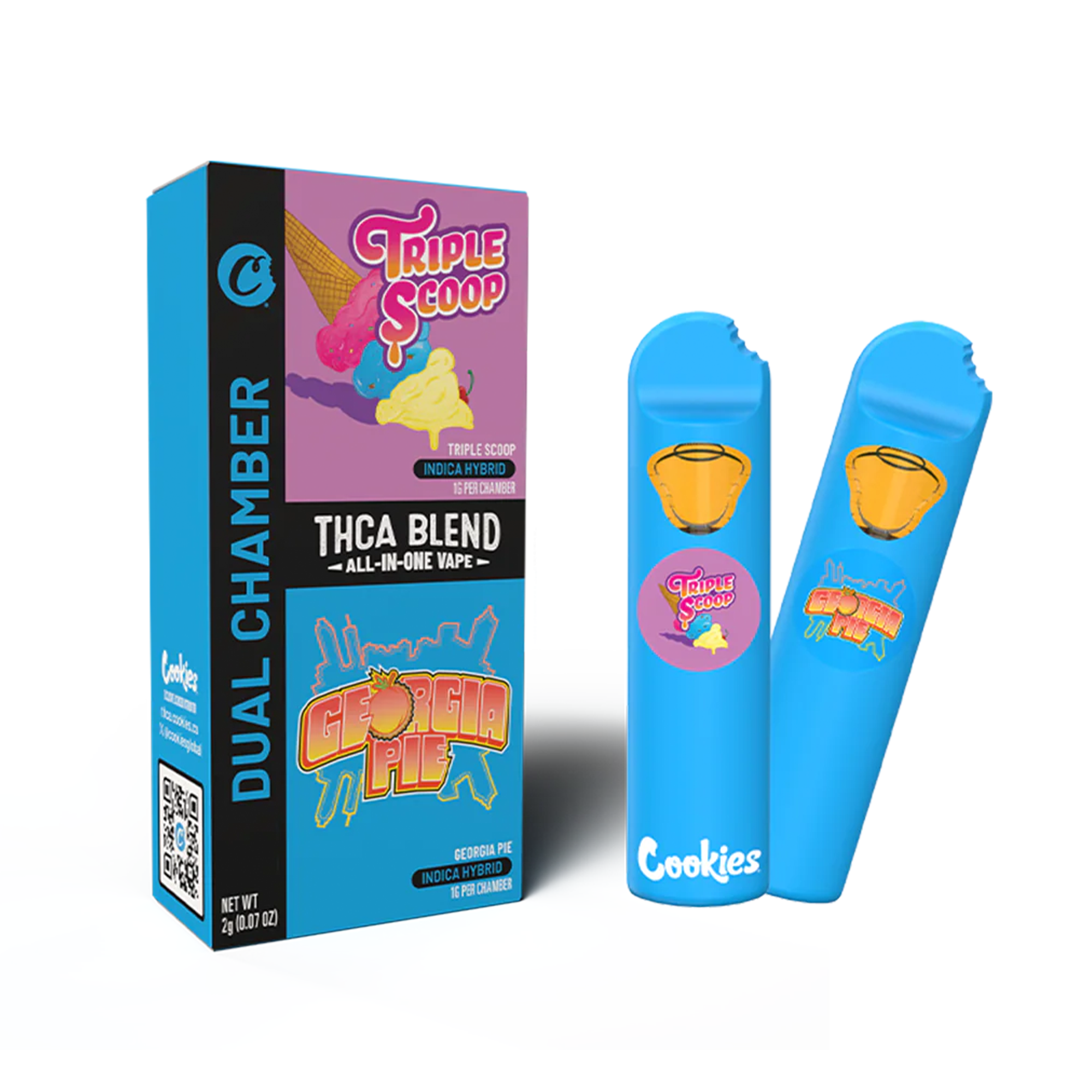 Cookies Triple Scoop / Georgia Pie Dual Chamber 2g