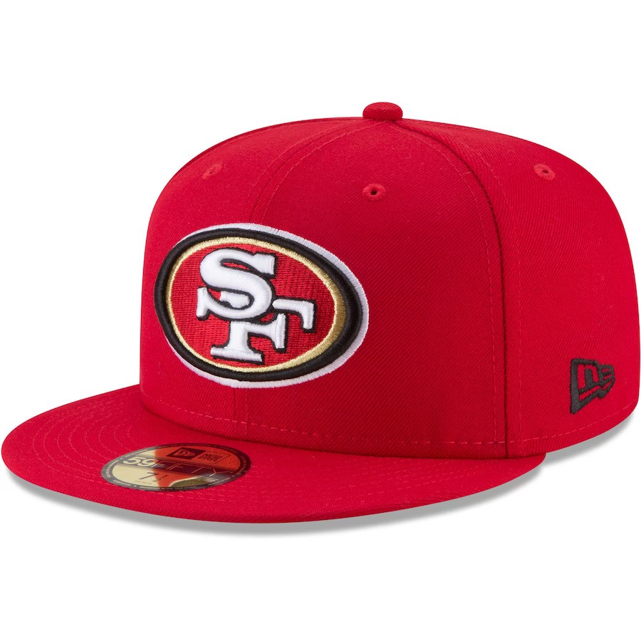 San Francisco 49ers Red New Era Snapback Hat