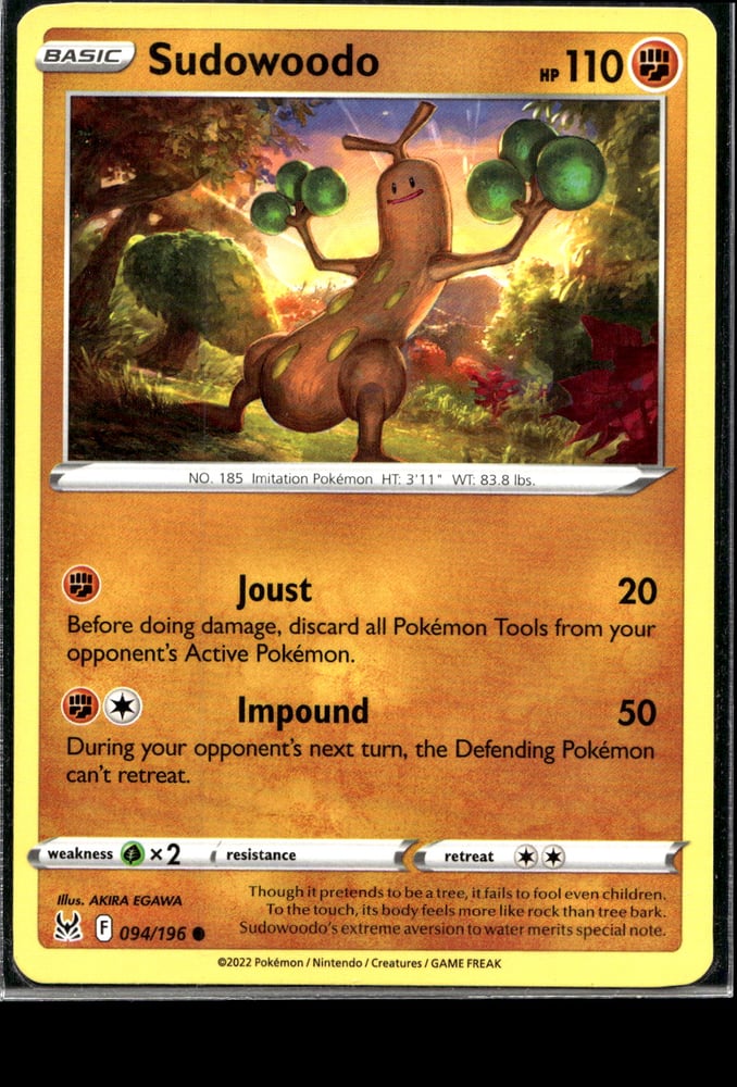 Sudowoodo - SWSH11 94/196