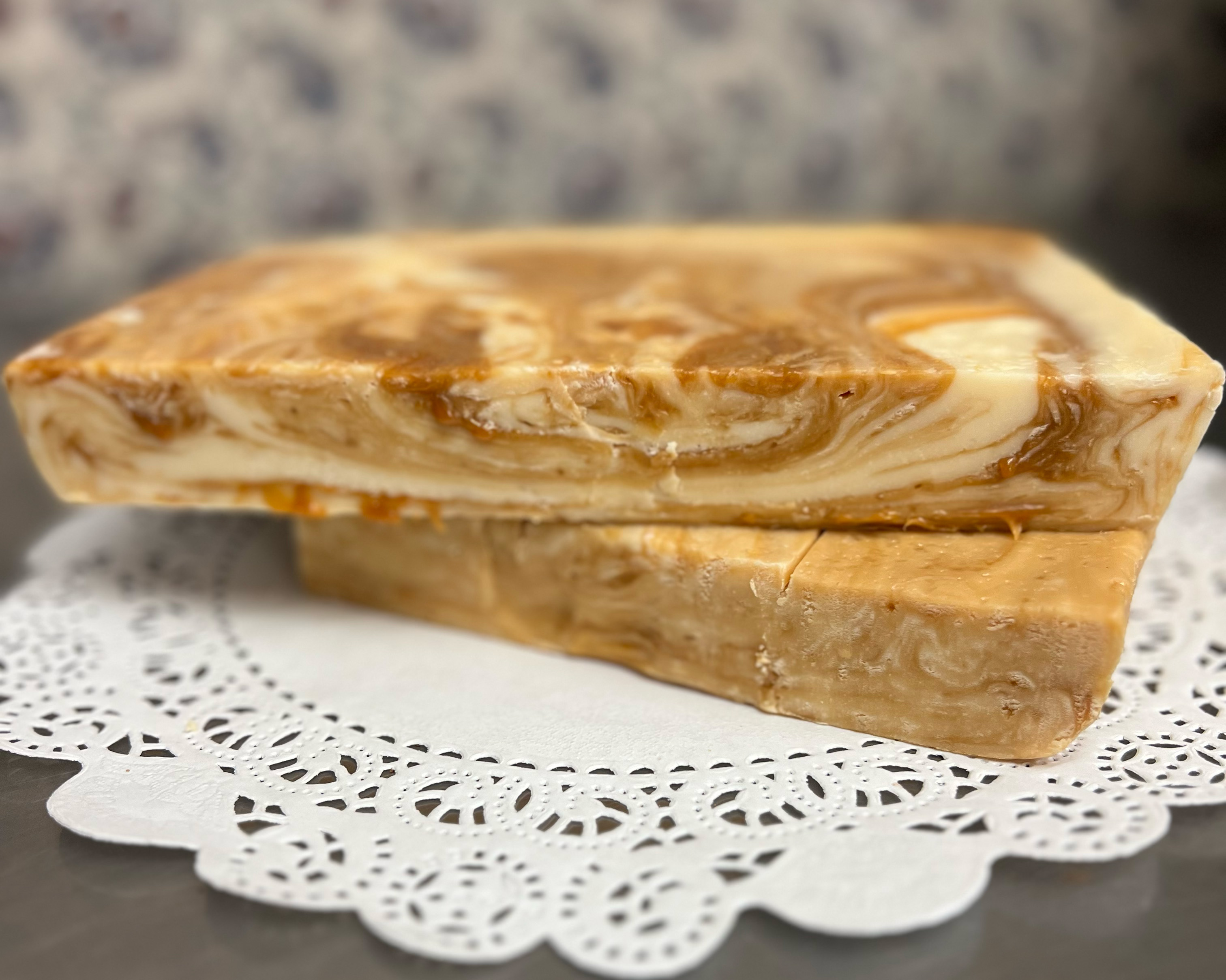 Vanilla Sea Salt Caramel Fudge 1lb (4 squares)