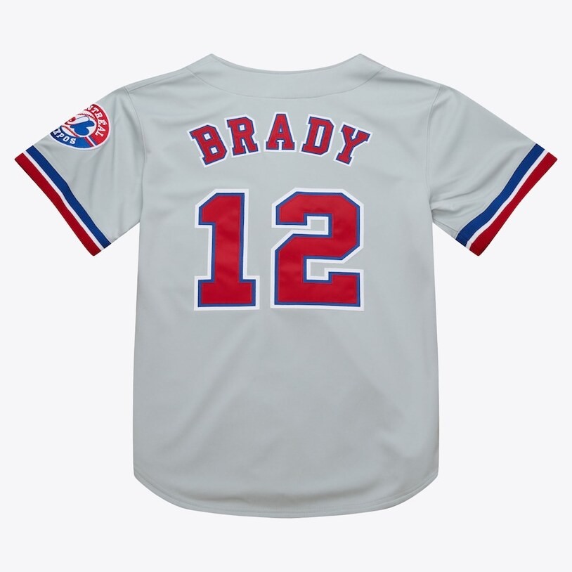 Montreal Expos 1995 Tom Brady #12 Authentic Road Jersey