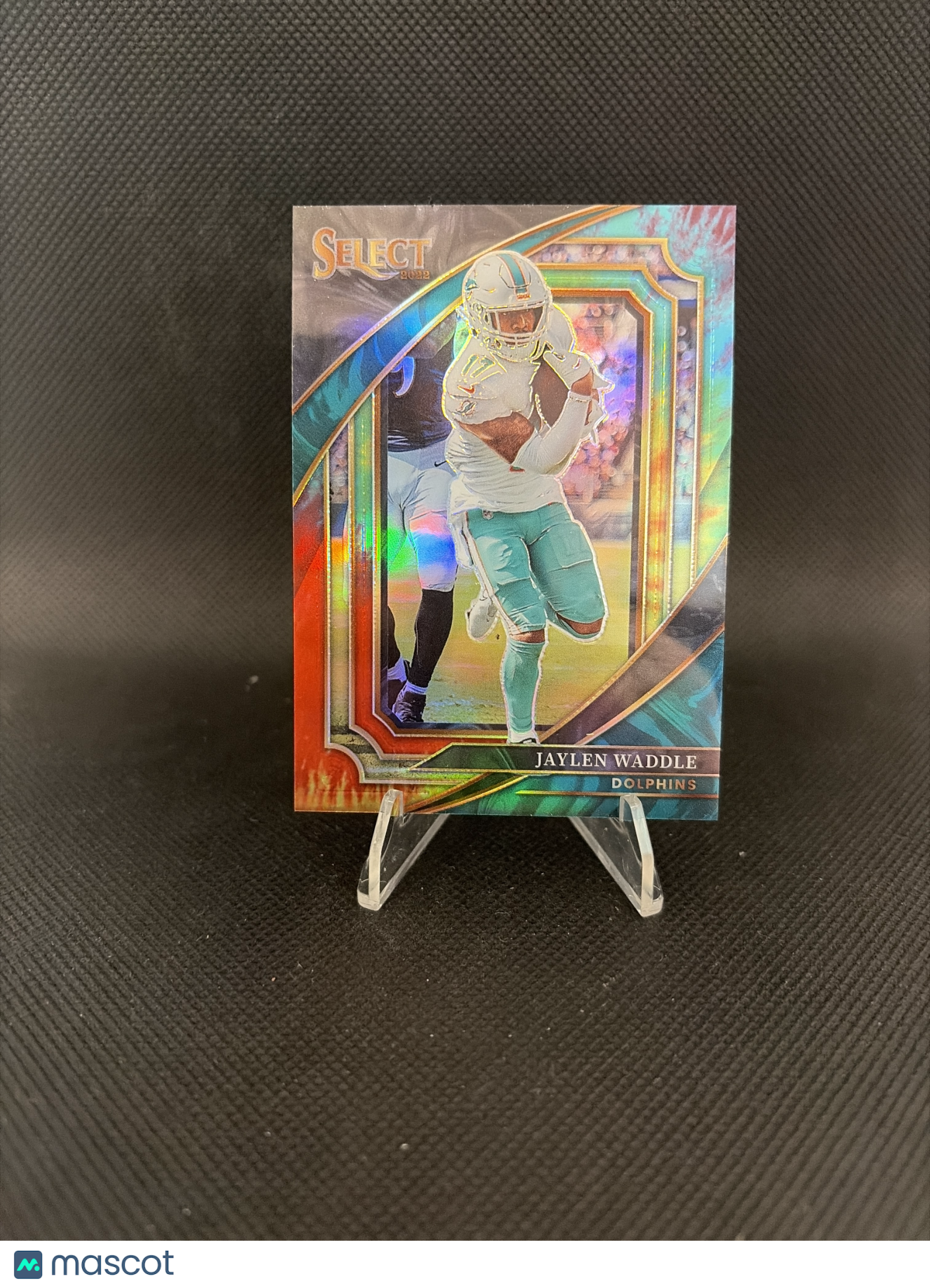 2023 Panini Select Suite Level Tie-Dye Prizm Jaylen Waddle /25