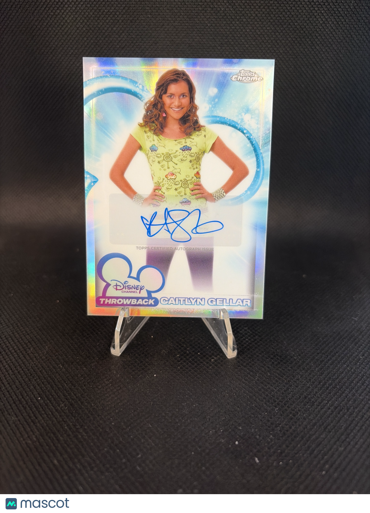 2026 Topps Disney Chrome Caitlyn Gellar Autograph Refractor #DCA-AS