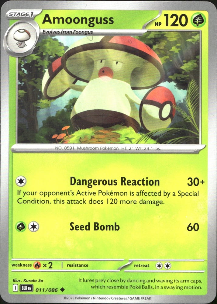 Amoonguss - SV10.5B 11/86