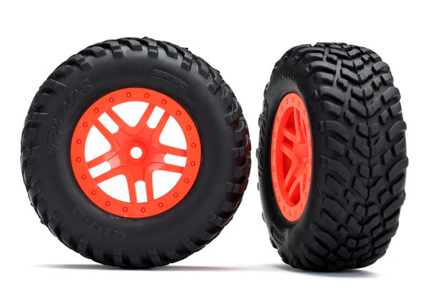 Tires & Wheels Orange 5892