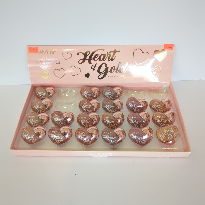Amuse Heart of Gold Lip Gloss