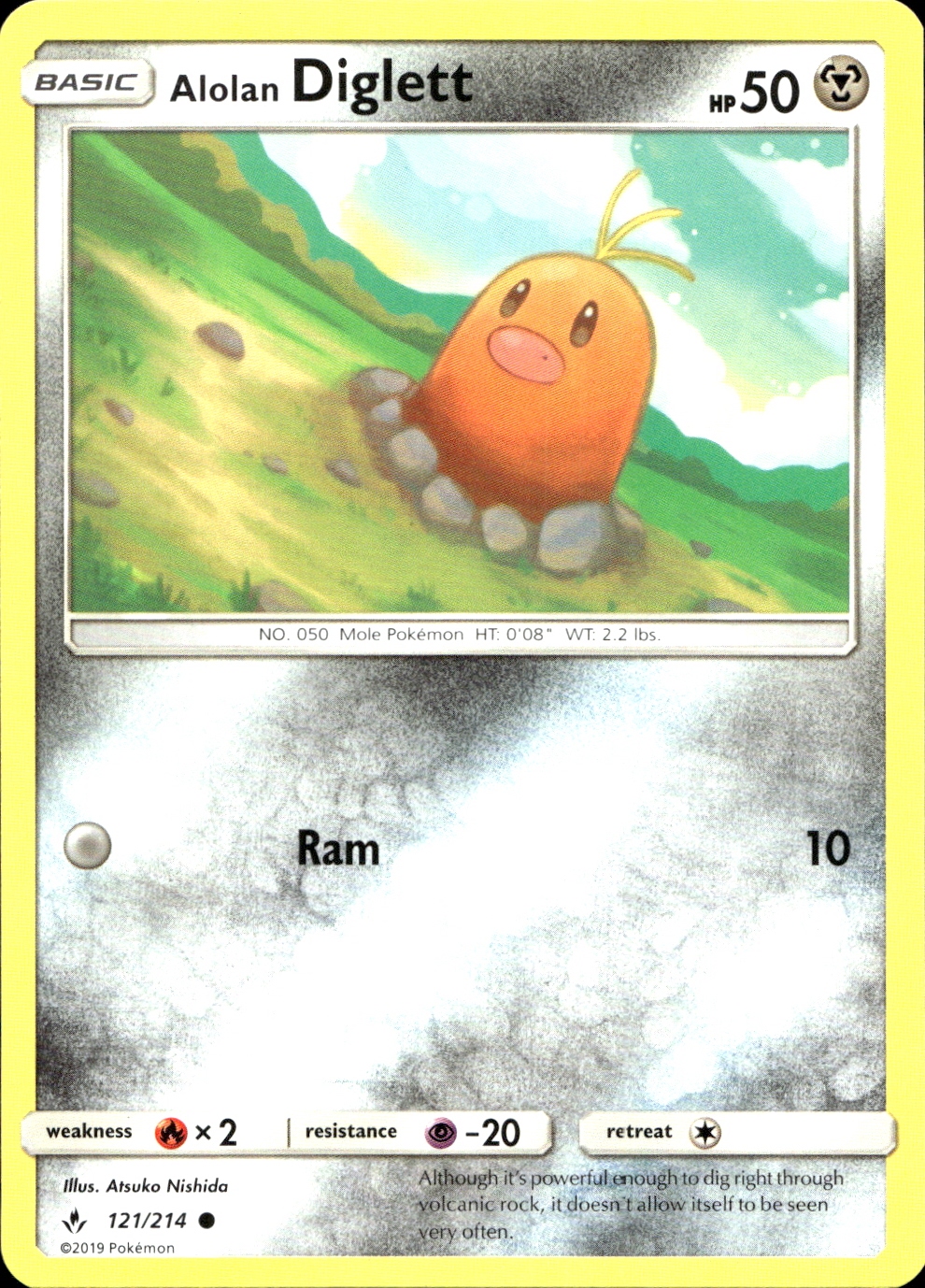 Alolan Diglett - SM10 121