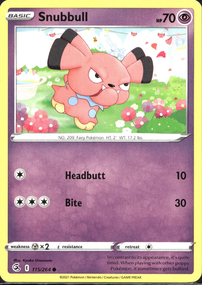 Snubbull - SWSH8 115/264