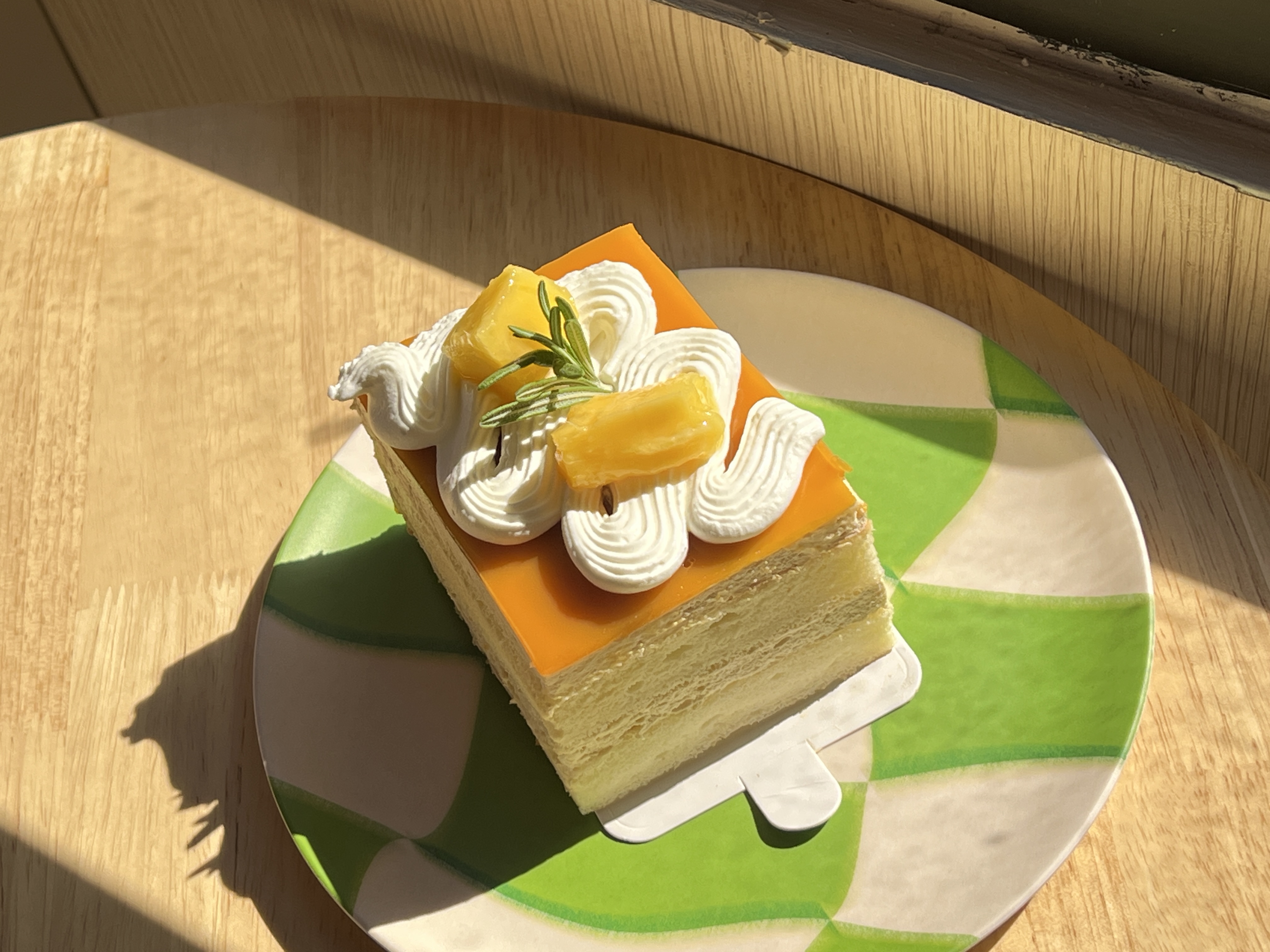 [Whole Size] Mango Baba Cake — HoneyMe Bakery, Bellevue
