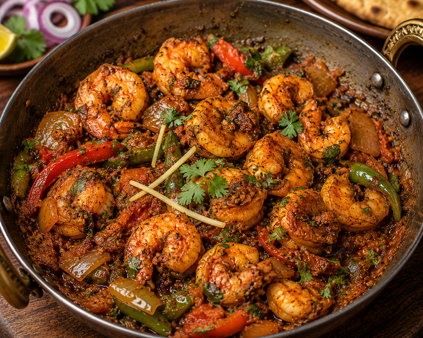 CLAY OVEN KADHAI SHRIMP