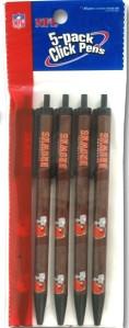 Cleveland Browns Click Pens 5pk