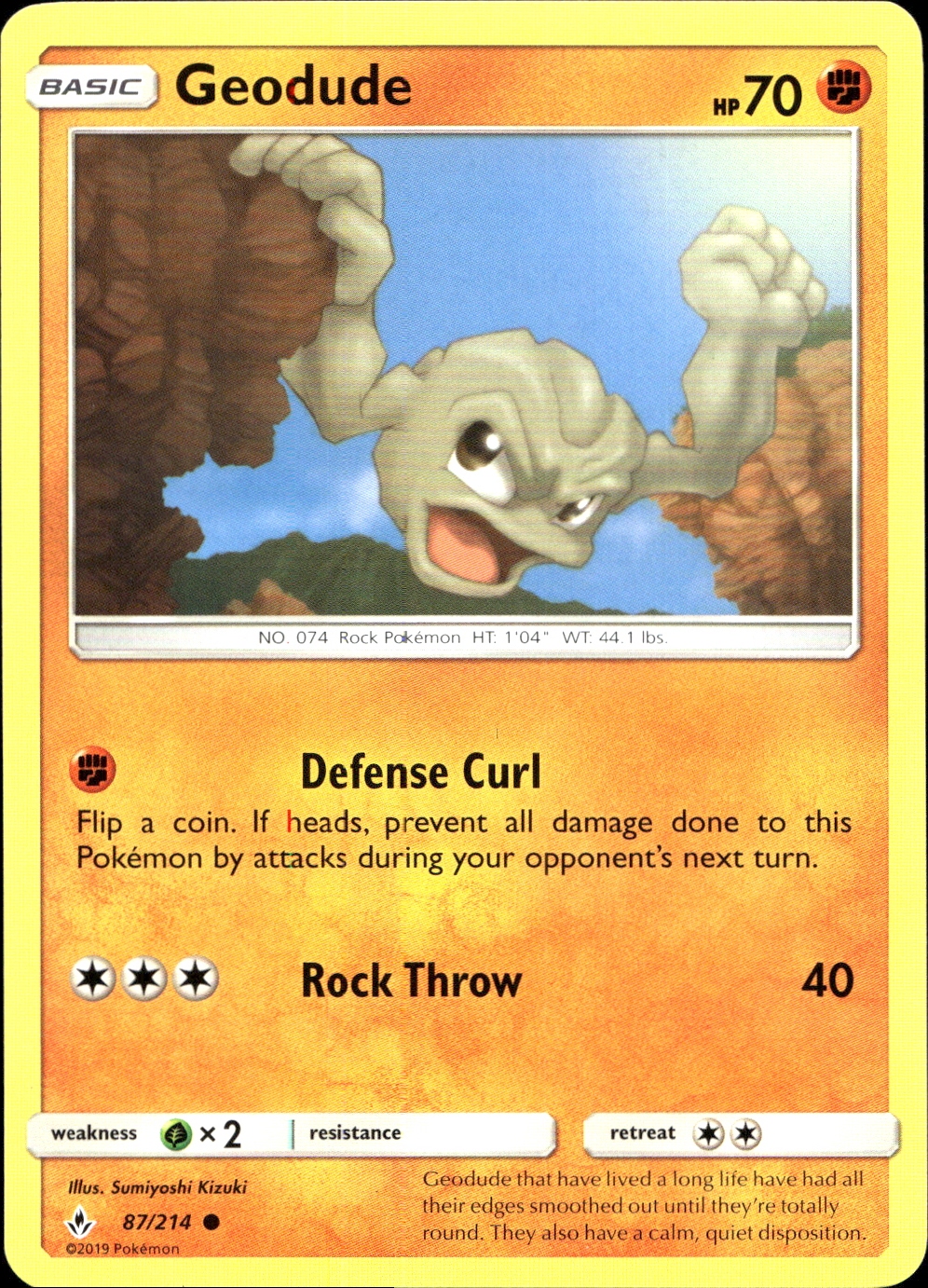Geodude - SM10 87