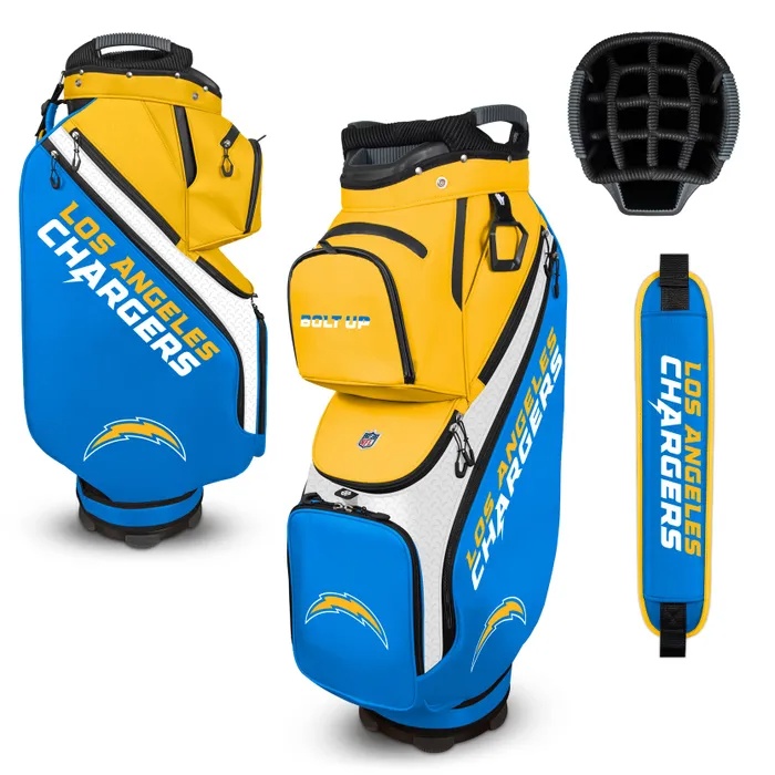 Los Angeles Chargers Premier Clubhouse Cooler Golf Cart Bag