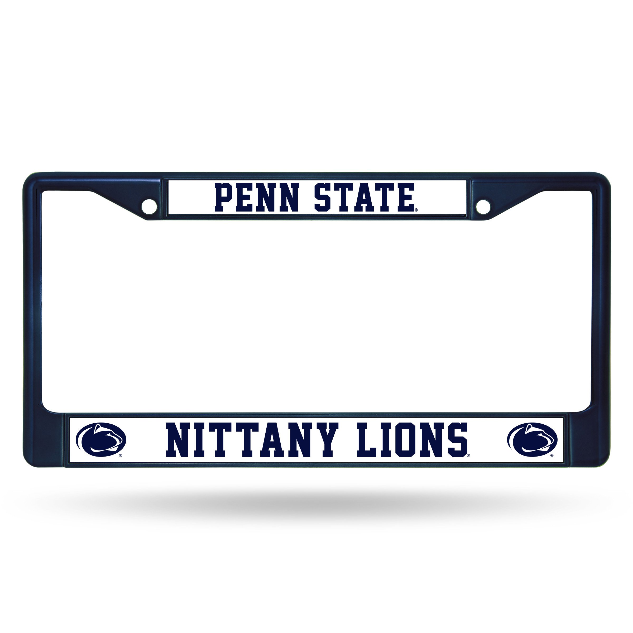 Penn State Nittany Lions Navy Metal License Plate Frame