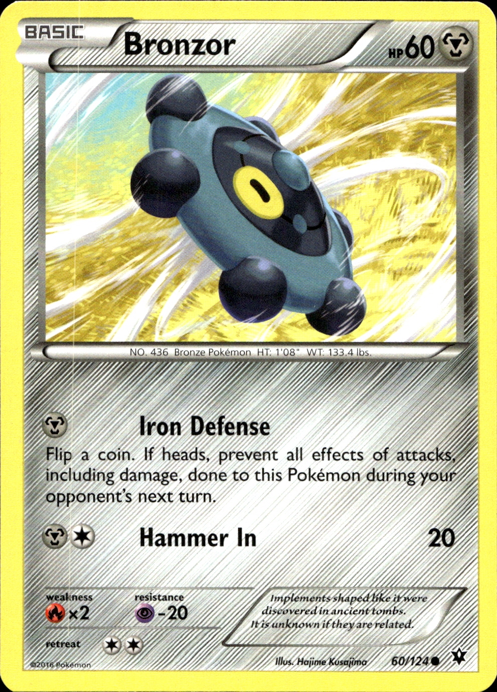Bronzor - XY10 60