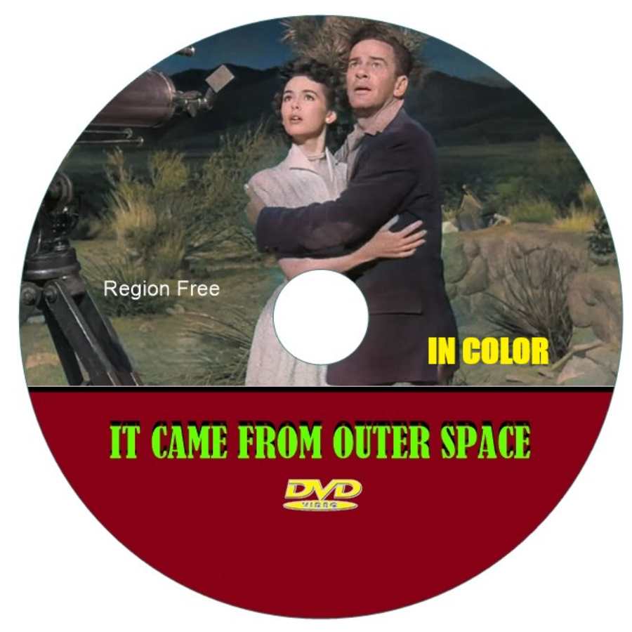 It Came From Outer Space (1953) in Color. DVD