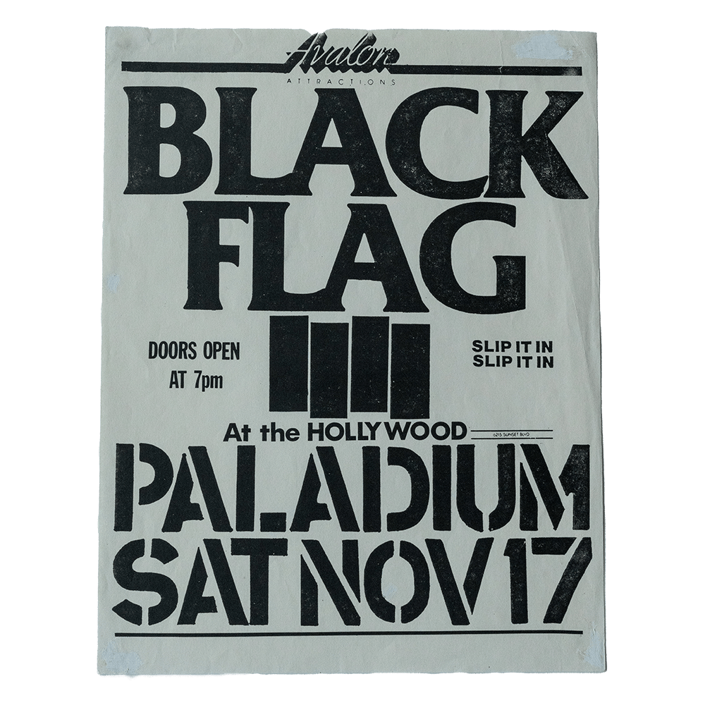 Black Flag -- [Handbill]